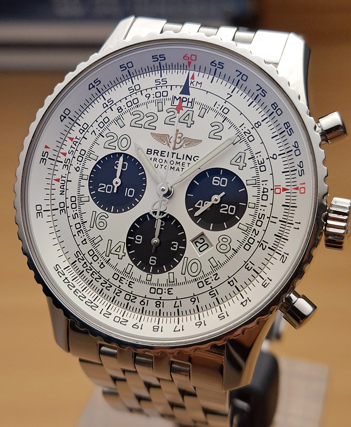Breitling Navitimer Cosmonaute - 24 Hour Format Automatic Ref. A22322